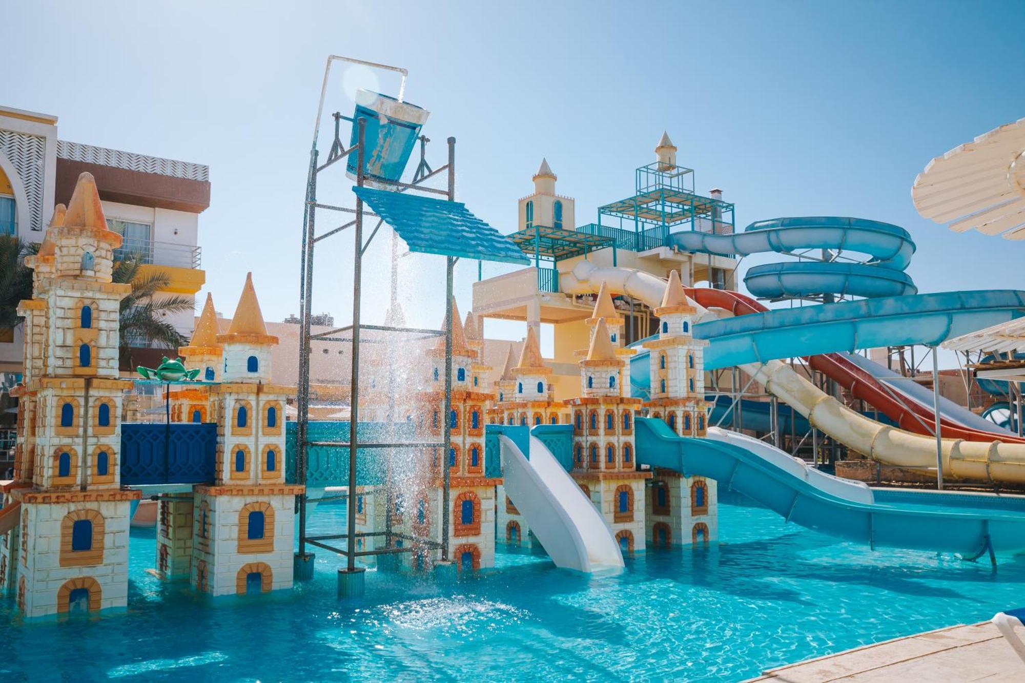 Mirage Bay Resort & Aqua Park Hurghada Exterior foto