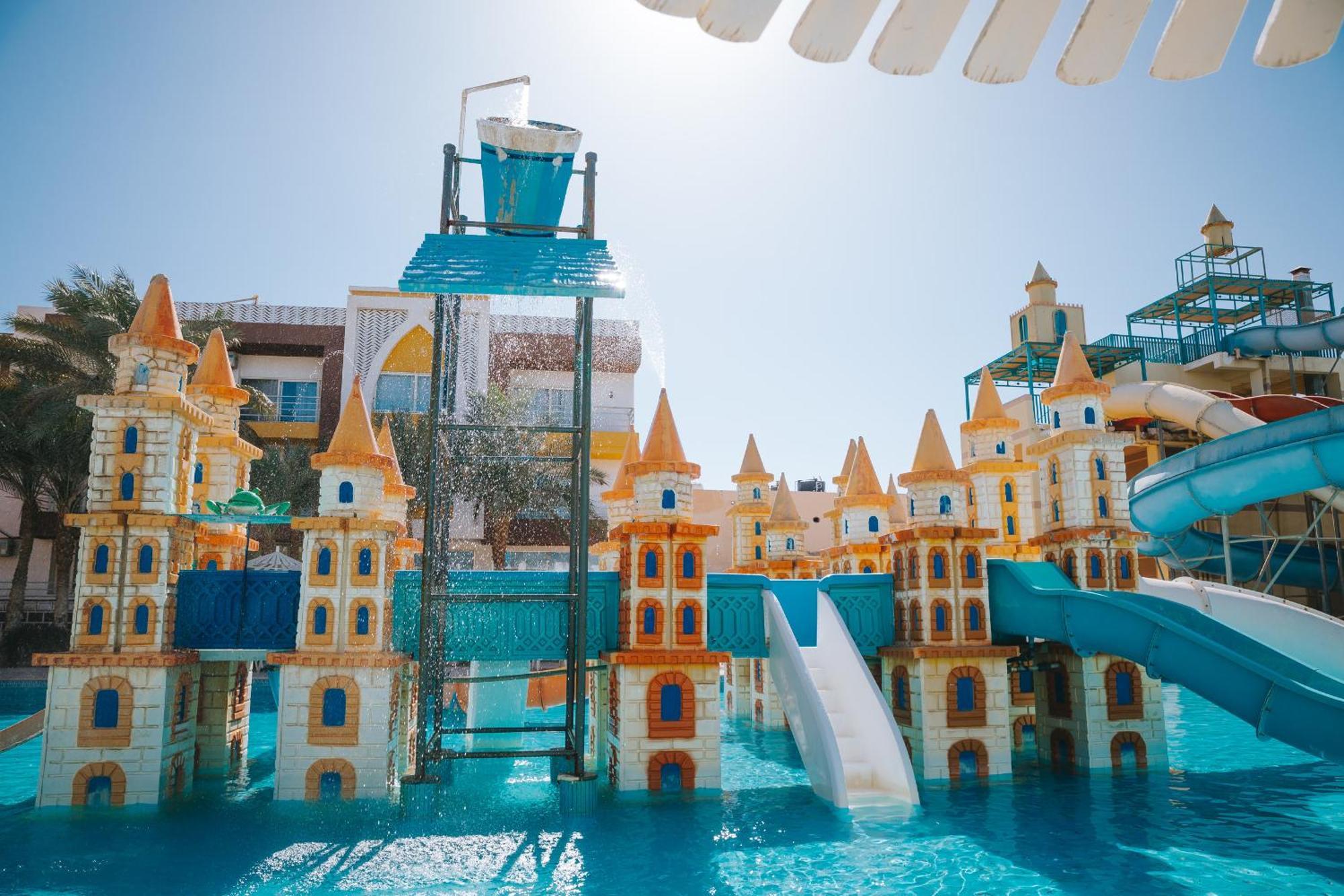 Mirage Bay Resort & Aqua Park Hurghada Exterior foto