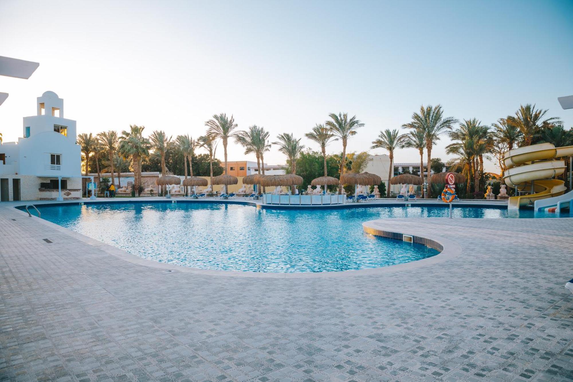 Mirage Bay Resort & Aqua Park Hurghada Exterior foto