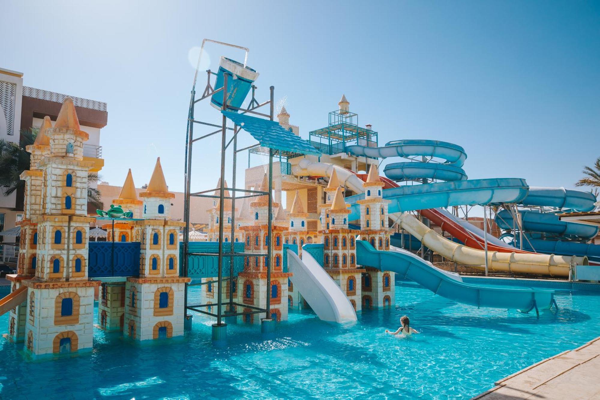 Mirage Bay Resort & Aqua Park Hurghada Exterior foto