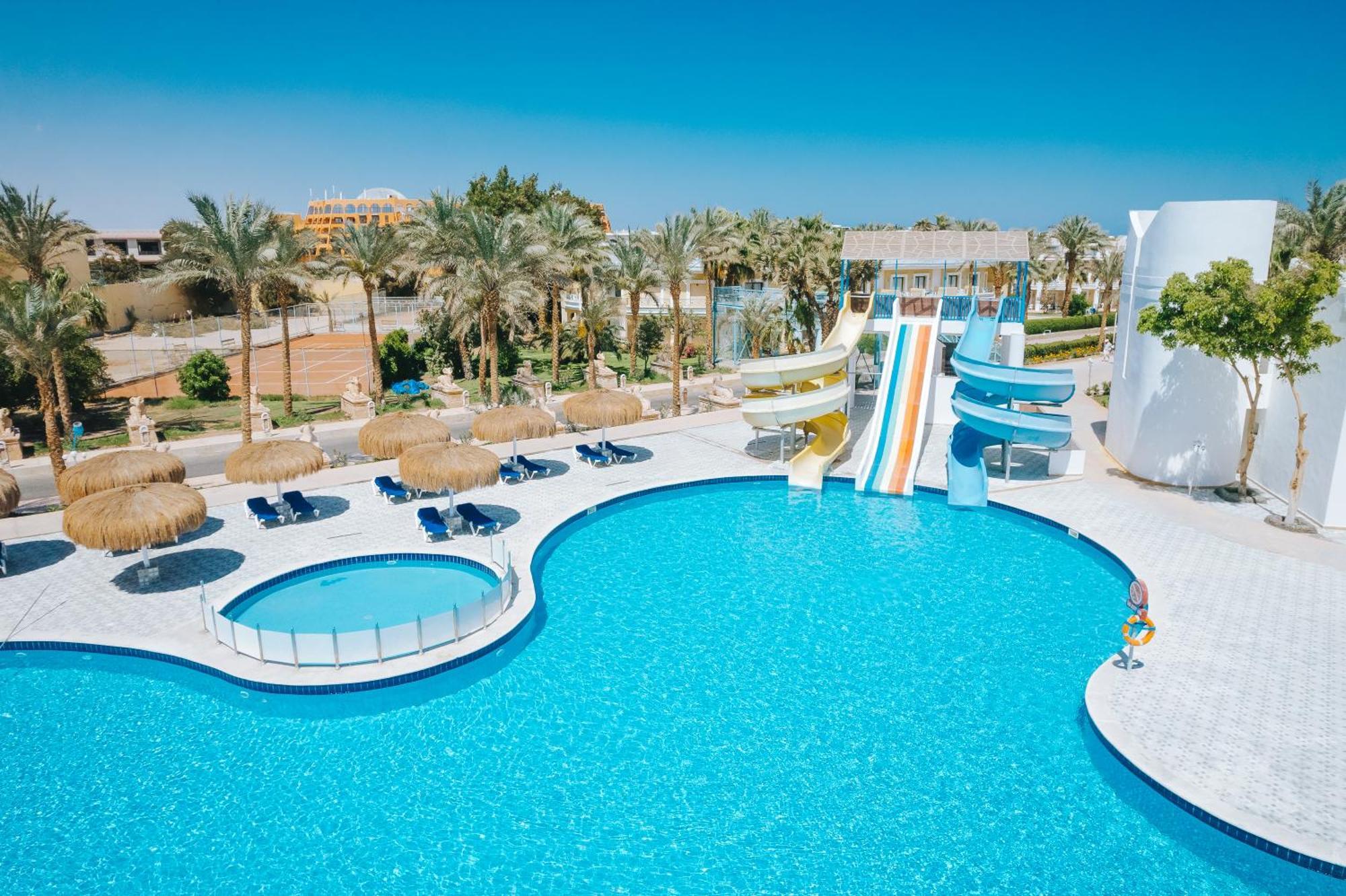 Mirage Bay Resort & Aqua Park Hurghada Exterior foto