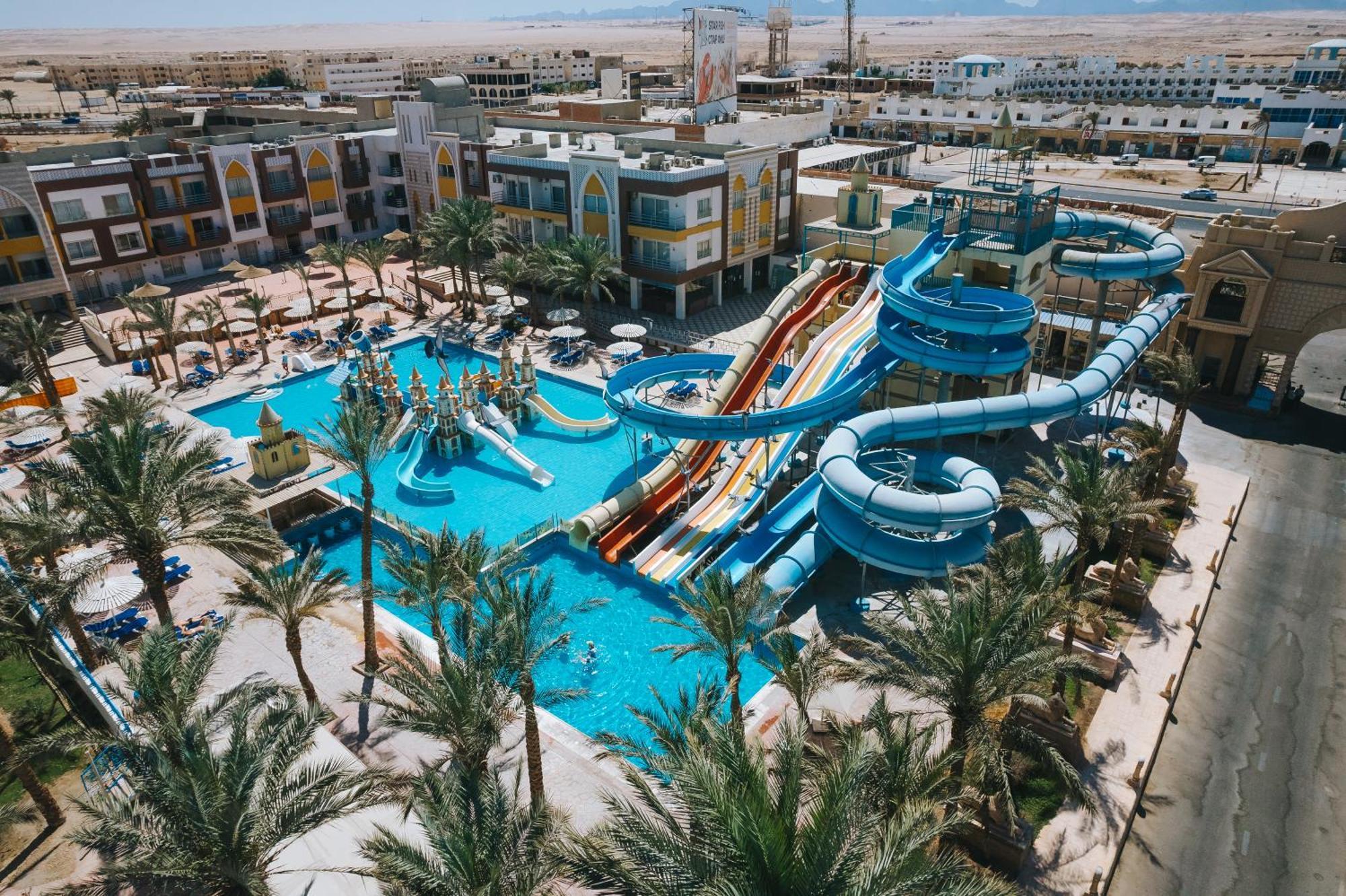 Mirage Bay Resort & Aqua Park Hurghada Exterior foto